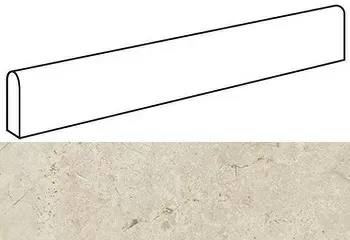 Плинтус Atlas Concorde Italy Marvel Cream Prestige Battiscopa Dig. Lapp. ATDF 4.6x60 - фото 1