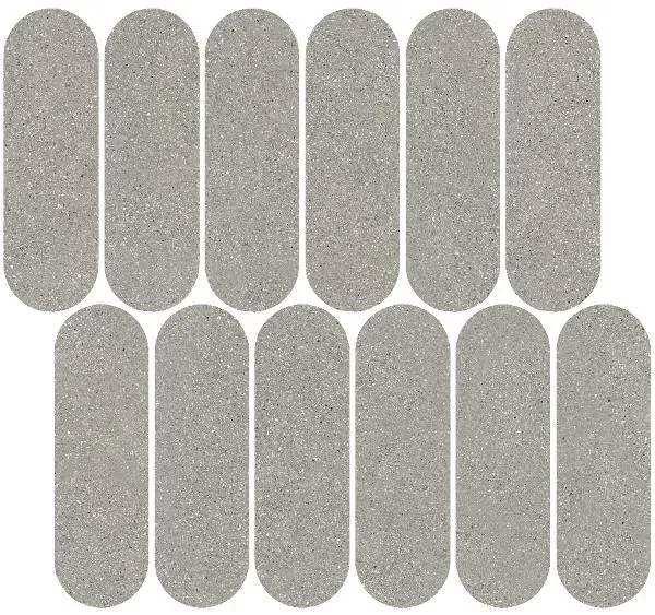 Декор Kerama Marazzi ID144 Джиминьяно наборный серый матовый 30х32 - фото 3