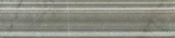 Бордюр Kerama Marazzi BLE026 Багет Кантата серый глянцевый 5.5x25 - фото 1