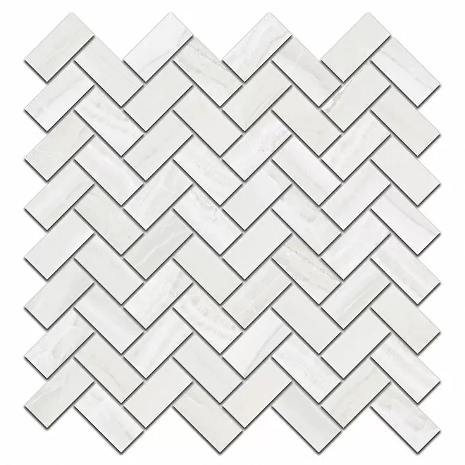 Мозаика Kerama Marazzi SG190\007T Контарини белый мозаичный 30х31.5 - фото 1