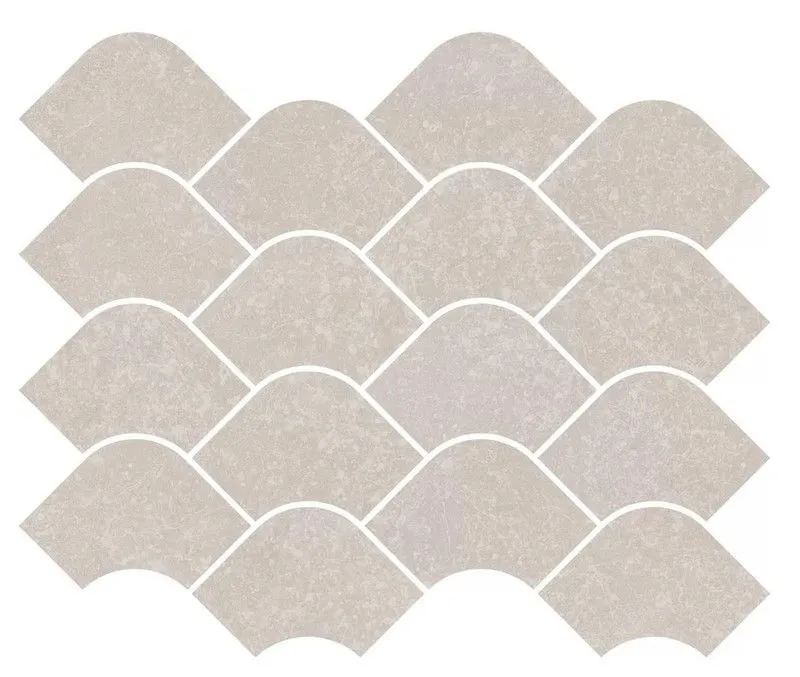 Декор Kerama Marazzi KMD2HID001BR Касабланка наборный серый светлый матовый обрезной 25x30 - фото 1