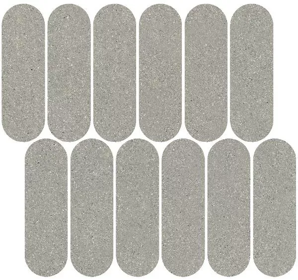 Декор Kerama Marazzi ID144 Джиминьяно наборный серый матовый 30х32 - фото 2