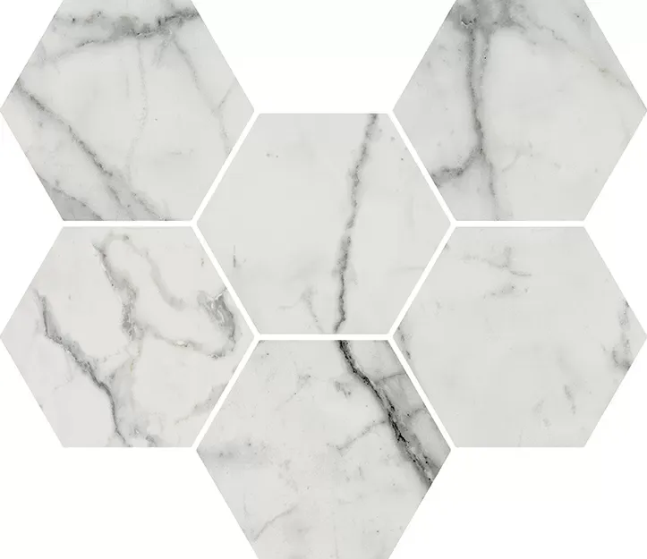 Мозаика Италон Charme Evo Statuario Hexagon 25x29 - фото 1