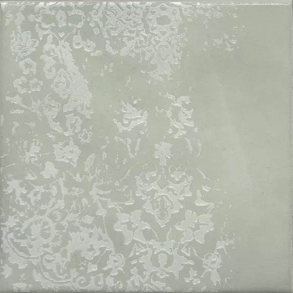 Декор Kerama Marazzi Venezia Адриатика 2 зелёный глянцевый 20х20 - фото 1