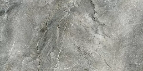 Керамогранит Alma Ceramica Вулкано GFA114VLC70L серый 57x114 - фото 1