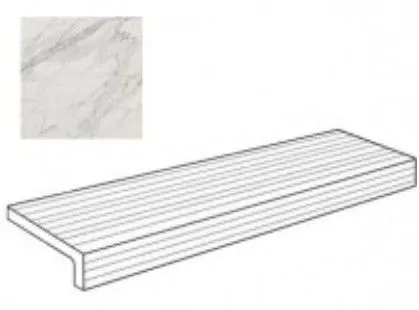 Ступень Atlas Concorde Italy Marvel Statuario Select Elemento L Str. ADYD 15x60 - фото 1