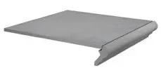 Ступень Kerama Marazzi SG913000NGTF фронтальная Коллиано серый матовый 30x30 - фото 1