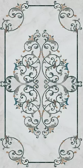 Керамогранит Kerama Marazzi SG570102R Парнас декорированный лаппатированный 80x160 - фото 1