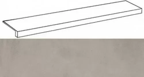 Ступень фронтальная Италон Millennium Iron 33x120 - фото 1