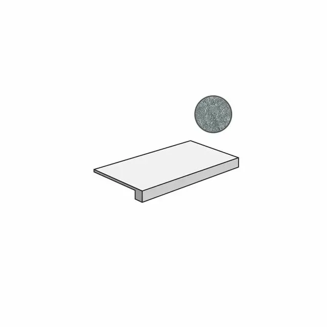 Ступень фронтальная Италон Genesis Jupiter Silver 33x60 - фото 1