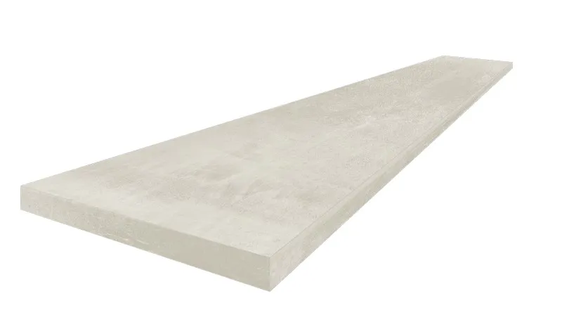 Ступень ColiseumGres Экспо Уайт угловая левая 620070002297 белый 33x60 - фото 1