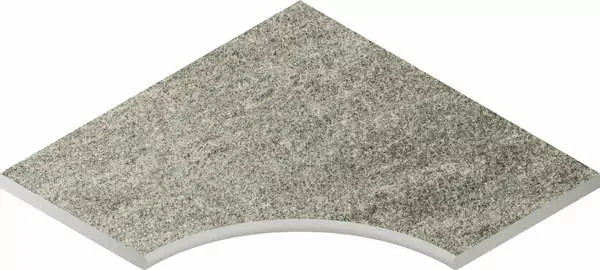 Бортик угловой закругленный Nordica X2 Silver 60x60 - фото 1