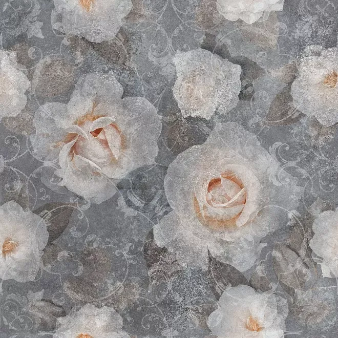 Декор Kerama Marazzi DL841090R Турнель декорированный обрезной 80x80 - фото 1