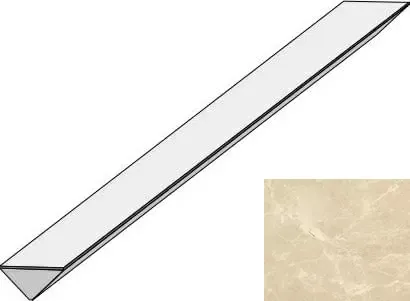 Бордюр Atlas Concorde Italy Marvel Elegant Sable Corner LM5S 1.4x50 - фото 1