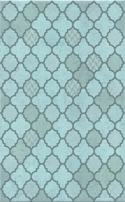 Декор Kerama Marazzi OP\A22\6328 Фоскари бирюзовый 25x40 - фото 1