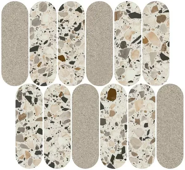 Мозаика Kerama Marazzi ID140 Бричиола 2 наборный 30х32 - фото 2