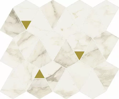 Мозаика Eternum Carrara Vertex 25.8x30 - фото 1