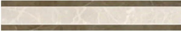 Бордюр Vitra Marmori Пулпис Бронзовый Микс 10x60 лаппатированный - фото 1
