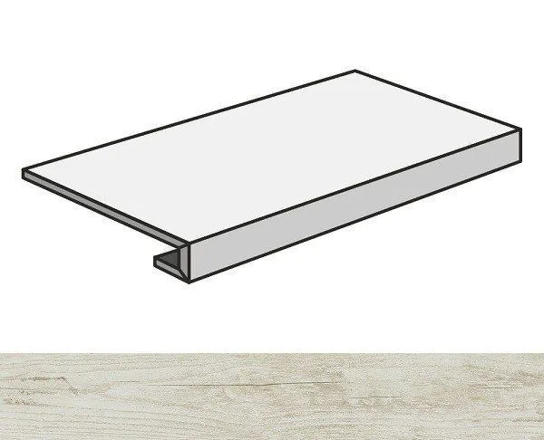 Ступень фронтальная Atlas Concorde Iconic White 33x160 - фото 1