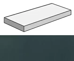 Ступень угловая правая Италон Surface Cristallo 33x120 - фото 1