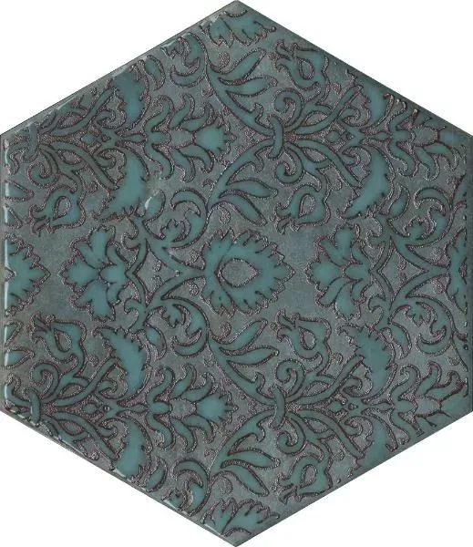 Декор Kerama Marazzi VT\A560\SG23036N Гроссето синий 20x23.1 - фото 1