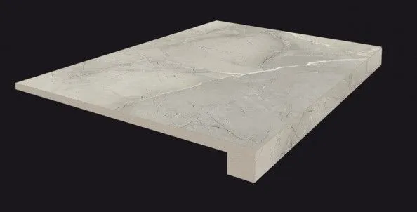Ступень фронтальная Coliseumgres Capri Grigio 33x45 - фото 1