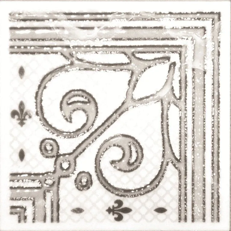 Вставка Grasaro Classic Marble White 7x7 G-270/G/t06/70x70x9 - фото 1