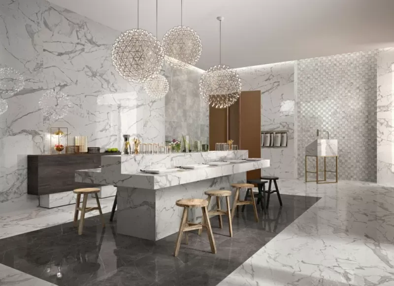 Керамогранит Италон Charme Evo Statuario 60x60 - фото 27