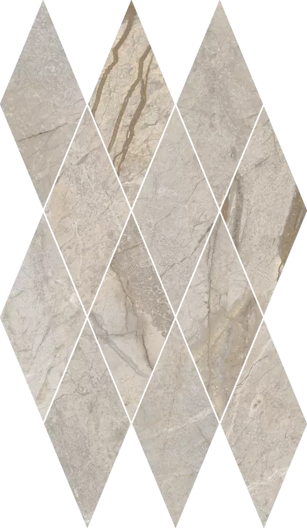 Мозаика Италон Stellaris Элегант Сильвер Диамонд 28х48 - фото 1