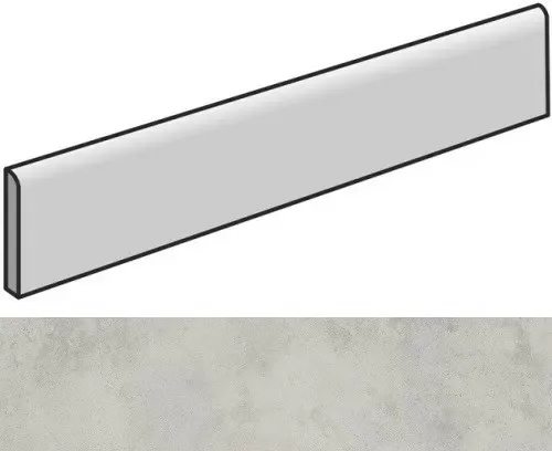 Плинтус Италон Millennium Silver 7,2x80 - фото 1