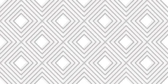 Декор Ласселсбергер Мореска геометрия белый 20x40 - фото 1