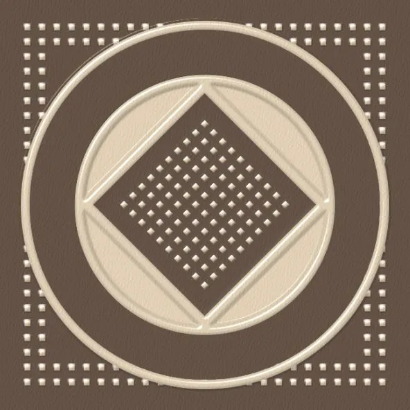 Декоративная вставка Estima Macedonia Beige 5.8x5.8 - фото 1