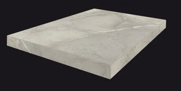 Ступень угловая левая Coliseumgres Capri Grigio 33x45 - фото 1