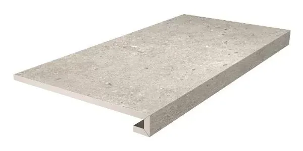 Ступень клееная Kerama Marazzi SG653720R\GCF Риккарди серый светлый матовый 33х60 - фото 1