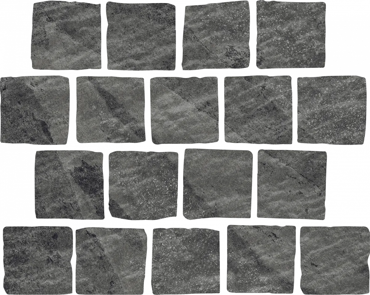 Декор Италон Materia X2 Titanio X2 Blocks 26,3x33 - фото 1