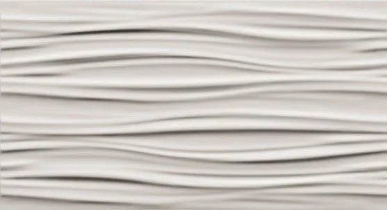 Керамическая плитка Atlas Concorde 3D White Curvy 30,5x56 - фото 1