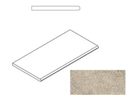 Бортик закругленный Италон Everstone X2 Desert 30x60 - фото 1