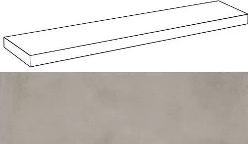 Ступень угловая левая Италон Millennium Iron 33x120 - фото 1