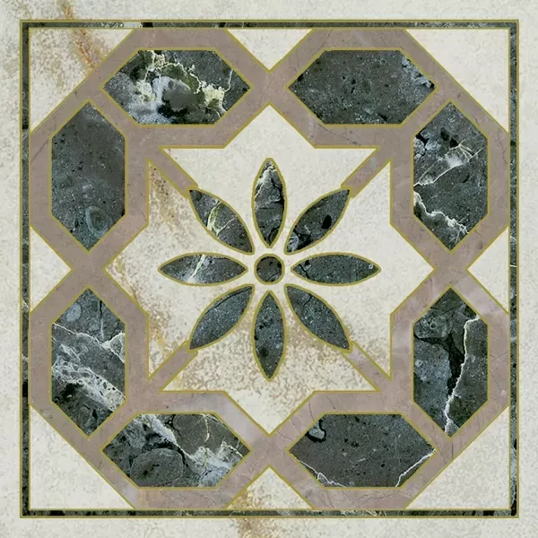 Вставка Kerama Marazzi OS\A312\SG606220RL Серенада 3 лаппатированный обрезной 7.2х7.2 - фото 5