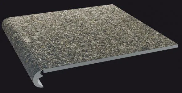 Ступень фронтальная Coliseumgres Cortina Nero 30x32,5 - фото 1