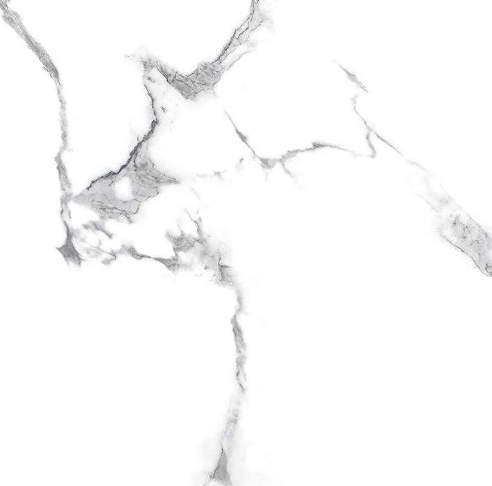 Керамогранит Лапарет Statuario Crown белый 60x60 полированный - фото 1