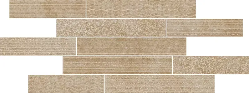 Декор Италон Materia Brick Multiline Warm 29,6x79,6 - фото 1