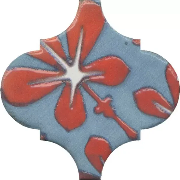 Декор Kerama Marazzi OS\A32\65000 Арабески Майолика орнамент 6,5x6,5 - фото 1