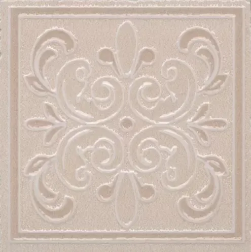 Вставка Kerama Marazzi AD\A452\SG1608 Флораль 7,7x7,7 - фото 1