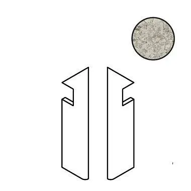 Ступень левая Atlas Concorde Italy Boost Mix Pearl Battiscopa Sag.Sx A83S 7.2x30 - фото 1