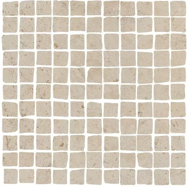 Мозаика Kerama Marazzi MBS005 Про Лаймстоун Спакко мозаичный бежевый матовый 20х20 - фото 2