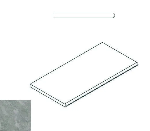 Бортик закругленный Италон Climb Х2 Rock 30x60 - фото 1