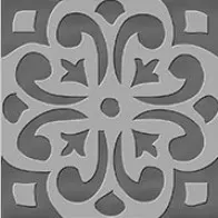 Вставка Италон Charme Evo Lady Silver 7,2x7,2 - фото 2