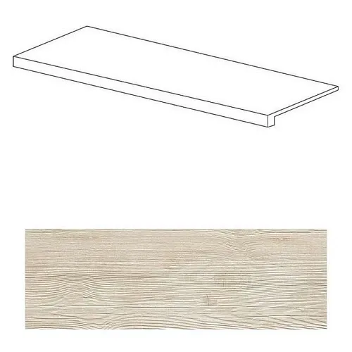Ступень Atlas Concorde Italy Axi White Pine Scalino ANLO 22.5x90 - фото 1