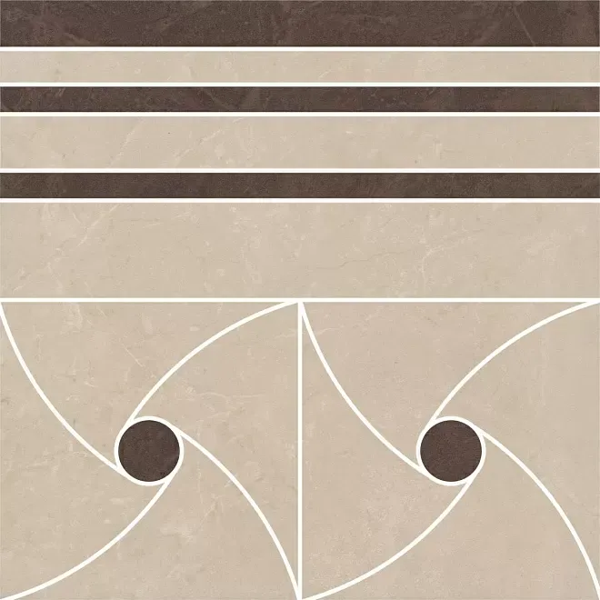 Декор Kerama Marazzi ID108 Версаль наборный 30x30 - фото 1